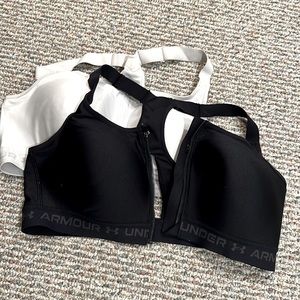 Under Armour front closure sports bra